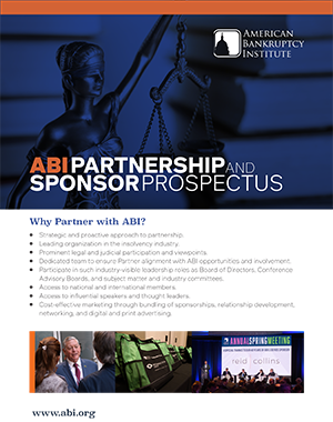 Partnering, Sponsoring or Exhibiting with ABI